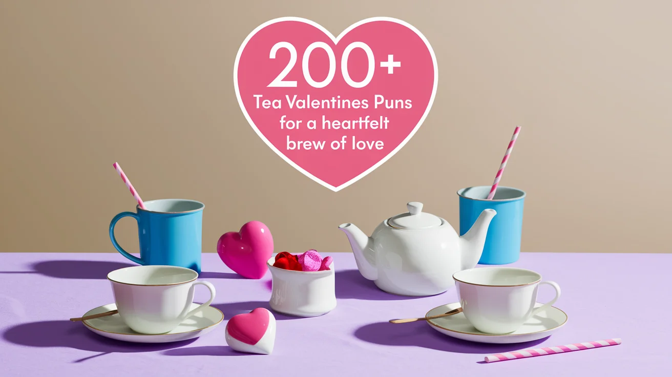 Tea Valentines Puns for a Heartfelt Brew of Love