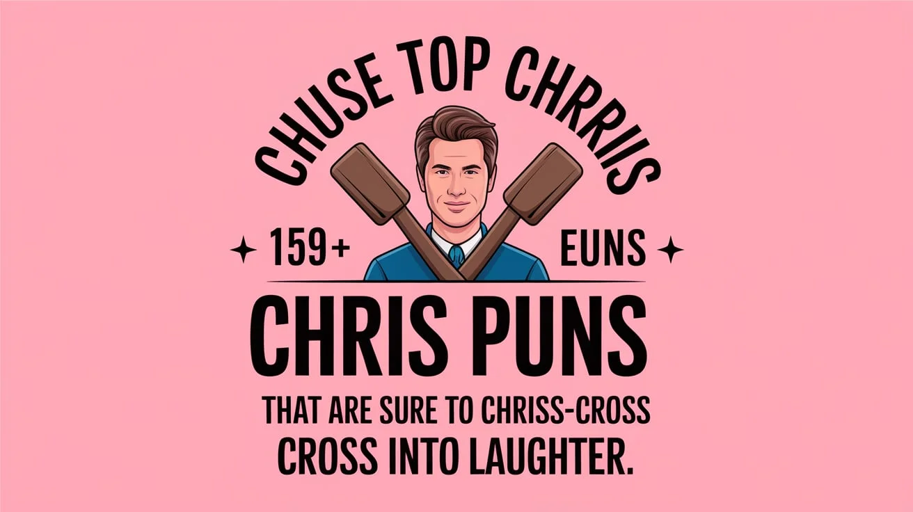 Top Chris Puns That Are Sure To Chriss-cross Into Laughter