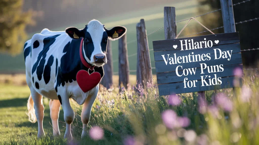 Valentines Day Cow Puns For Kids
