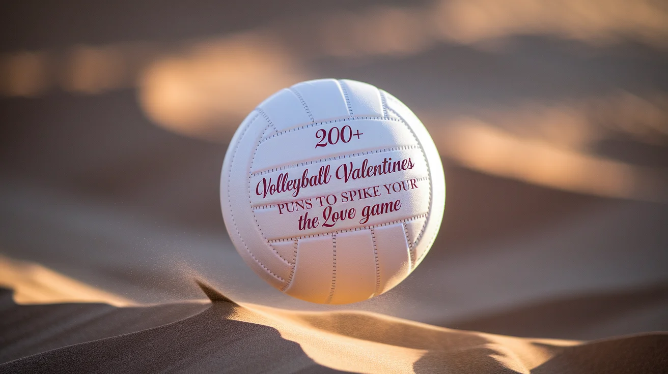 Volleyball Valentines Puns to Spike Your Love Game