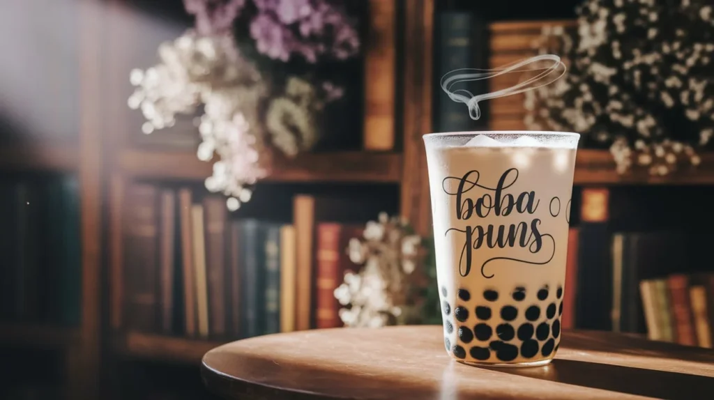Boba puns for Instagram captions