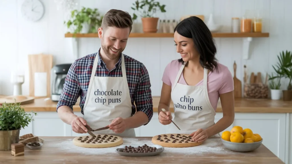 Cute Chocolate Chip Puns for Couples Who Bake