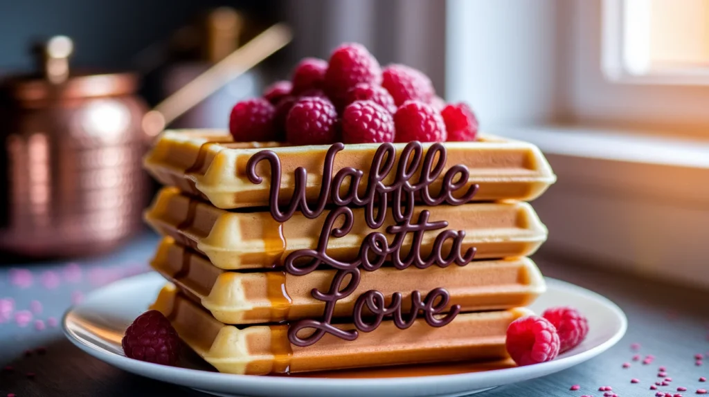 Cute waffle puns for Valentine’s Day cards