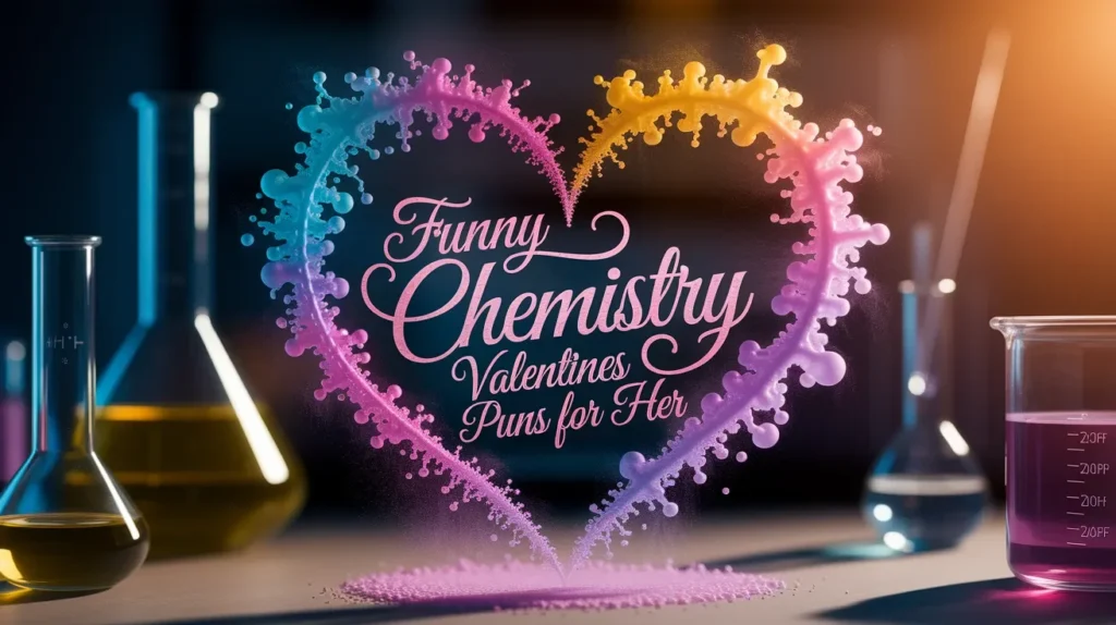 Funny Chemistry Valentines Puns for Her