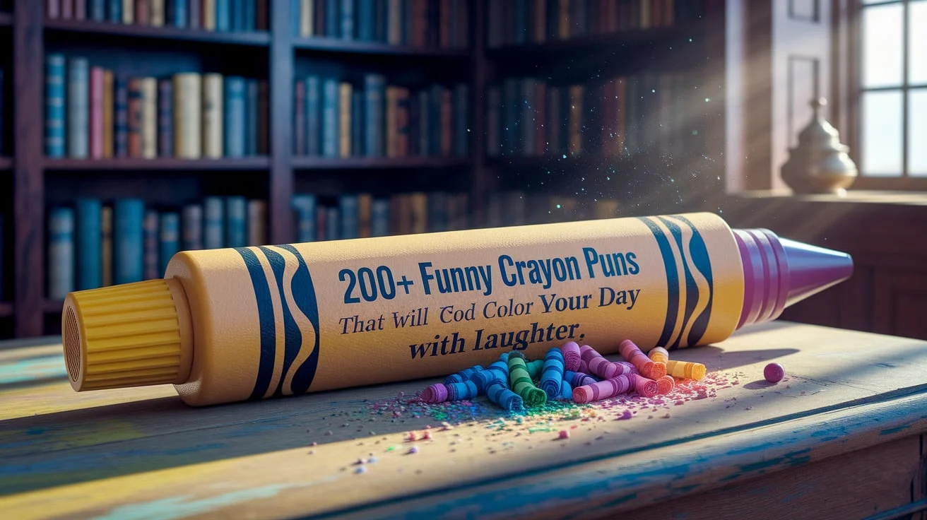Funny Crayon Puns That Will Color Your Day with Laughter