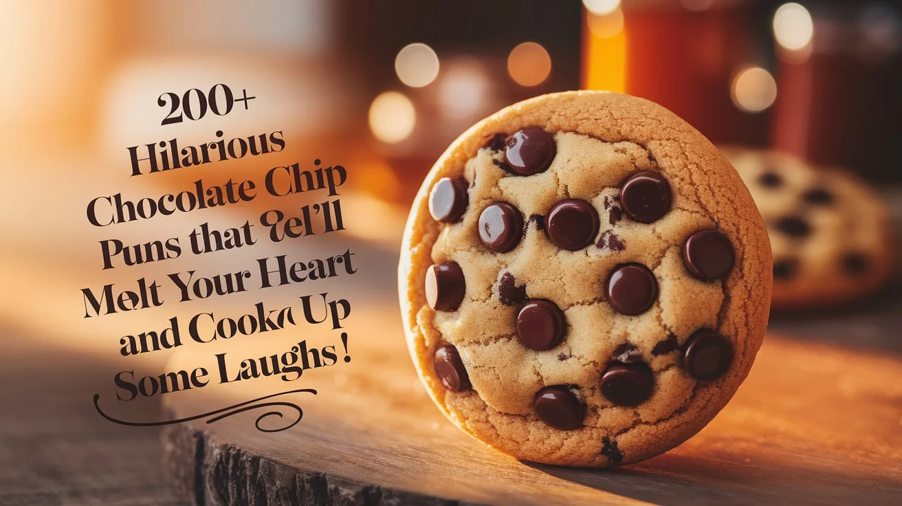 Hilarious Chocolate Chip Puns That’ll Melt Your Heart and Cookie Up Some Laughs!