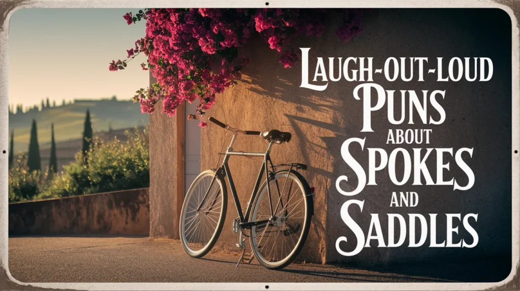 Laugh-Out-Loud Puns About Spokes and Saddles