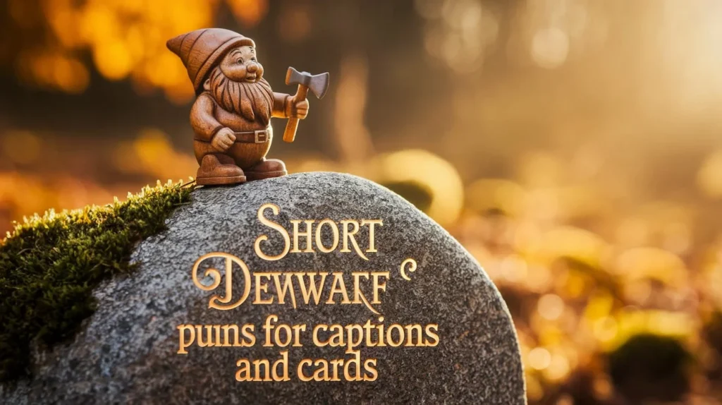 Short Dwarf Puns For Captions And Cards
