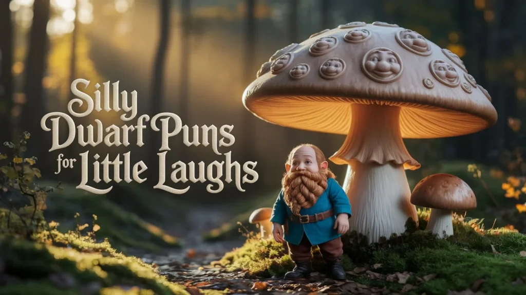 Silly Dwarf Puns For Little Laughs