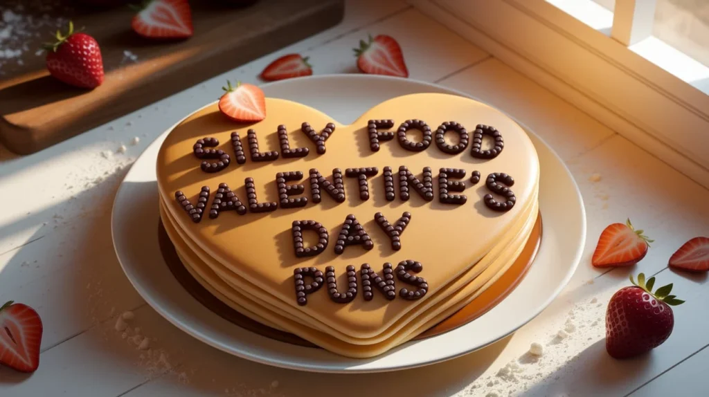 Silly food Valentine’s Day puns for laughter