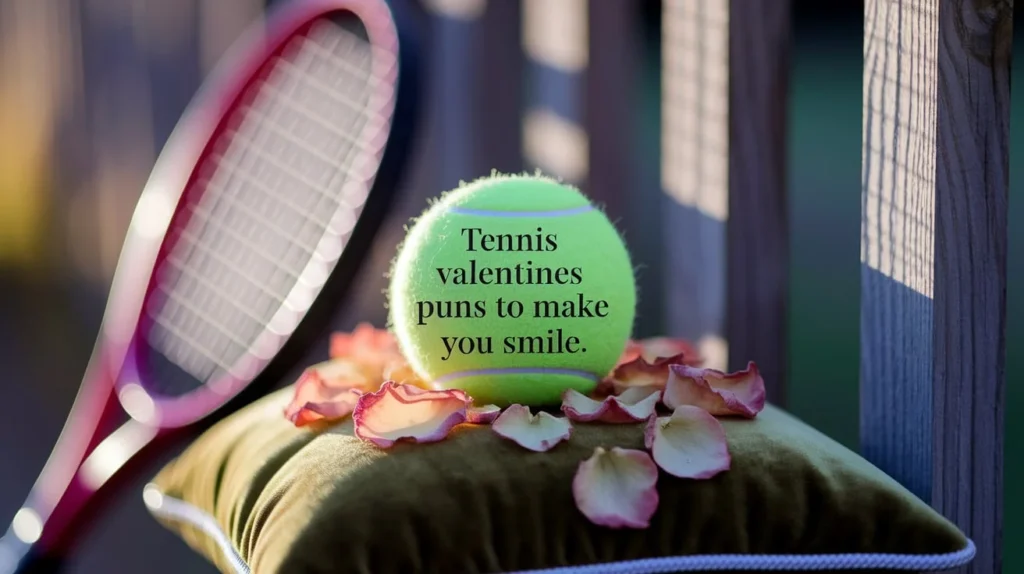 Tennis Valentines Puns to Make You Smile